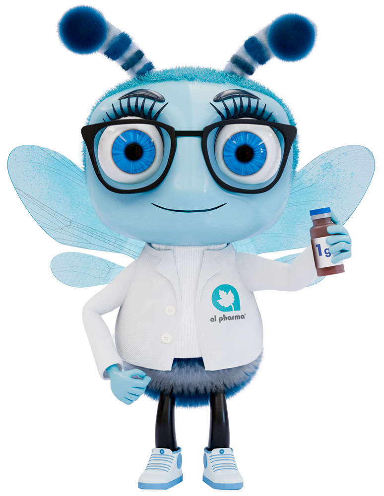 Alacci, la mascota de Al Pharma